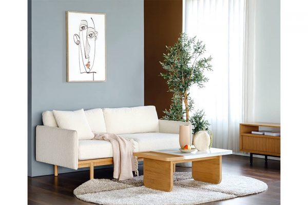 Sofa Hà Nội 2 Chỗ 1m8 (Vải Madrid KD1214-05)