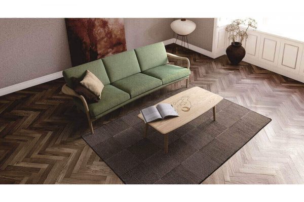 Sofa Elegance 3 Chỗ 2m2 (Da Brown R5+BK)